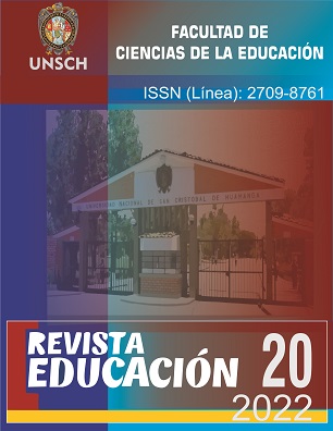 					Ver Vol. 20 Núm. 20 (2022): Revista Educación N° 20
				